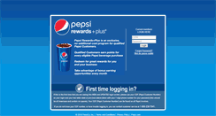 Desktop Screenshot of pepsirewardsplus.com